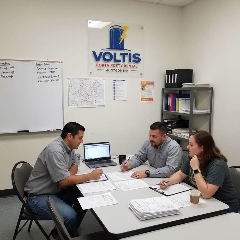 Team planning meeting