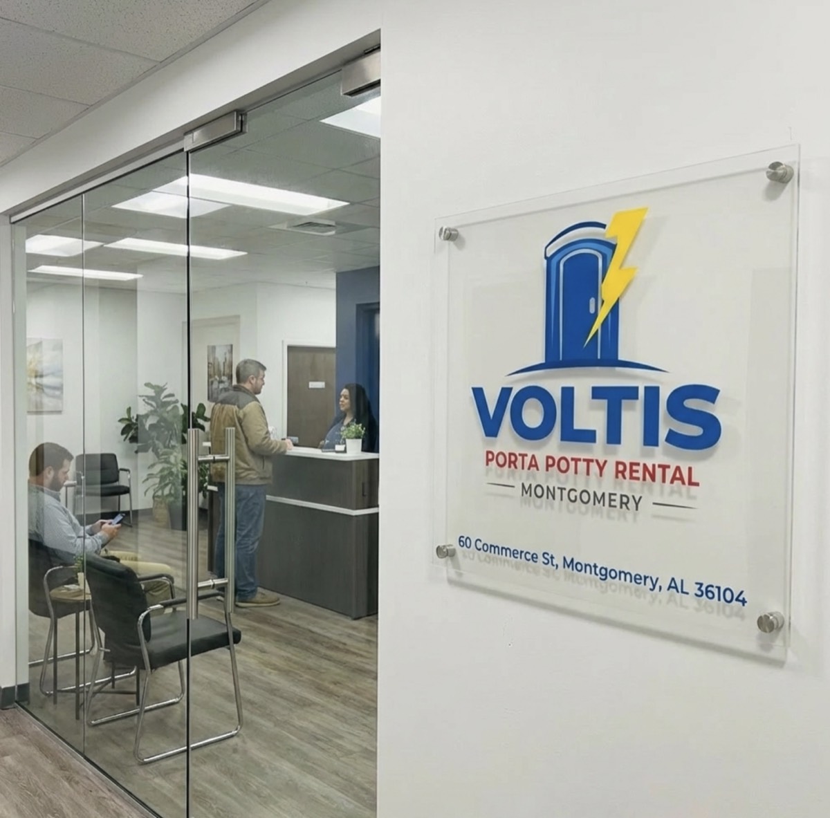 Voltis office entrance